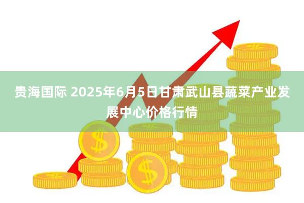 贵海国际 2025年6月5日甘肃武山县蔬菜产业发展中心价格行情